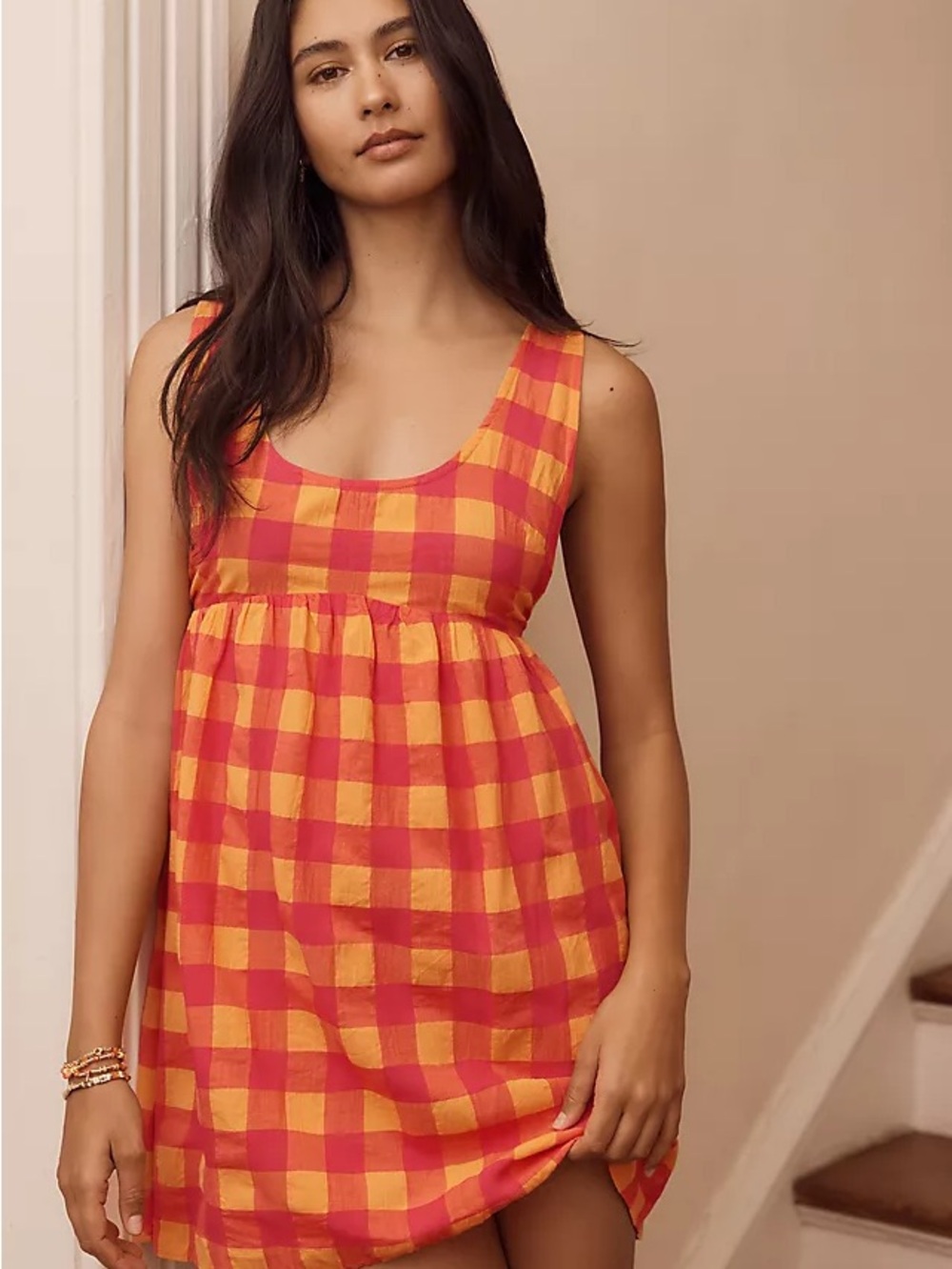 By Anthropologie Apron Mini Nap Dress